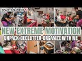 EXTREME UNPACK DECLUTTER AND ORGANIZE WITH ME | 2021 CLEAN WITH ME | CLEANING MOTIVATION