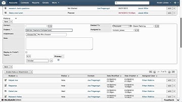 CRM Tutorial - Notizen und Attachments im CRM verwalten