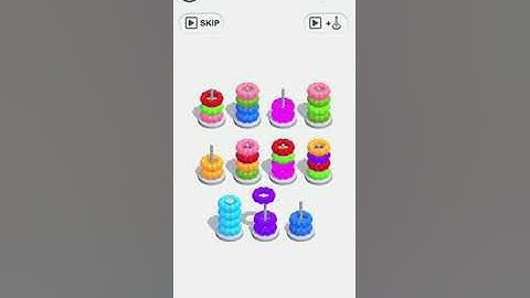 (SOLVED) LEVEL 406 - COLOR HOOP STACK