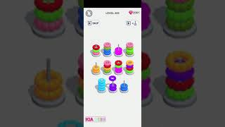 (SOLVED) LEVEL 406 - COLOR HOOP STACK