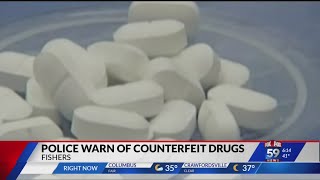 Fishers PD confiscates 25k counterfeit pills believed to contain fentanyl