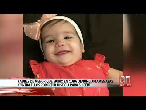 Hablan en exclusiva tras escapar de Cuba, los padres de la bebé fallecida tras ser vacunada