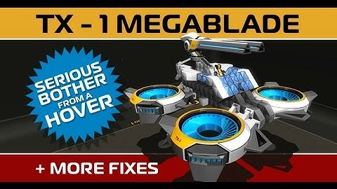 A quick look at the Mega Hover Blade Update [Robocraft]