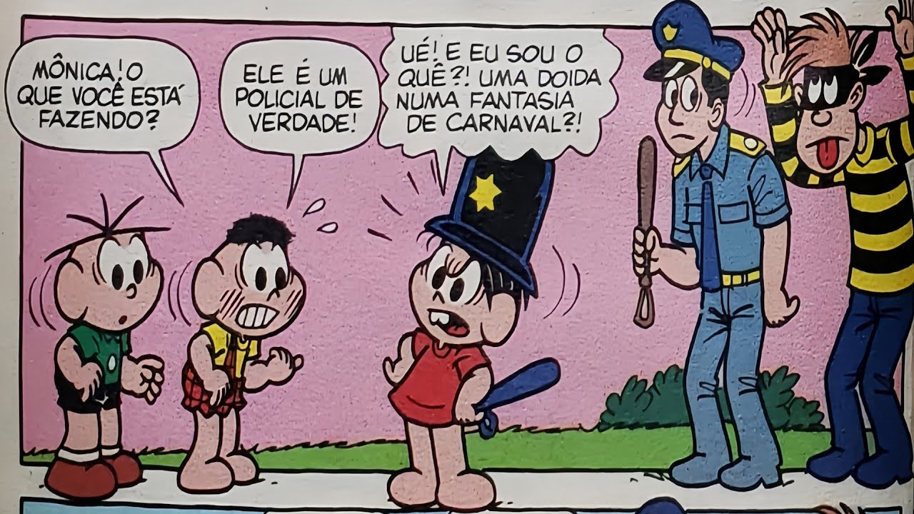 Socorro, polícia! Pega ladrão! | Gibiventura