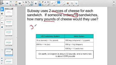 Lesson 77: Converting Units of Weight and Mass
