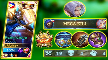 TOP GLOBAL ALDOUS VS NEW BUFF LING! COUNTER BUILD FOR ANNOYING LING🔥ALDOUS BEST BUILD 2022 - MLBB