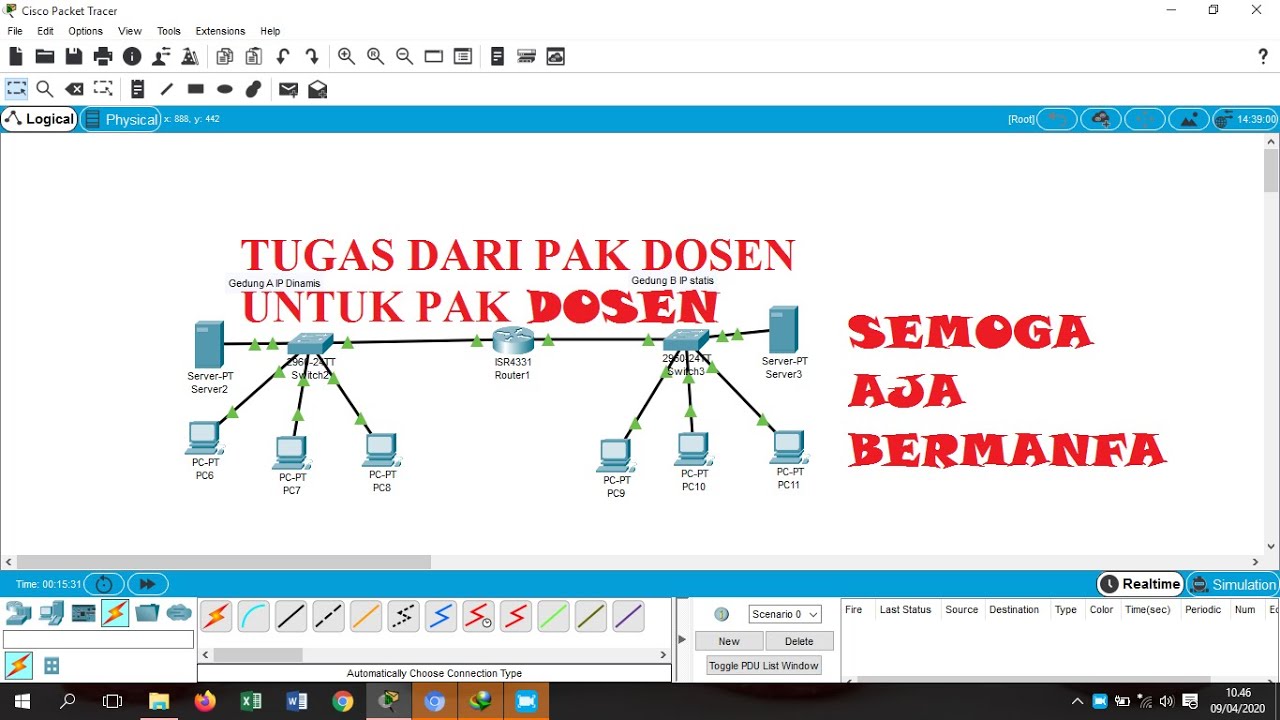 TUGAS AGAIN(FROM DOSEN TO DOSEN) 