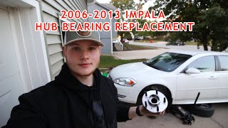 How To Replace 20062013 Chevy Impala Wheel Bearing/Hub (In Depth DIY Installation)