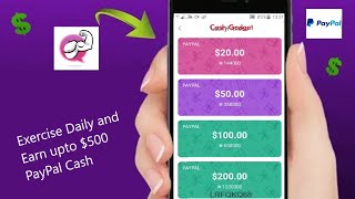 Lucky Fitness app - Exercise Daily and Earn upto $500 PayPal Cash screenshot 2