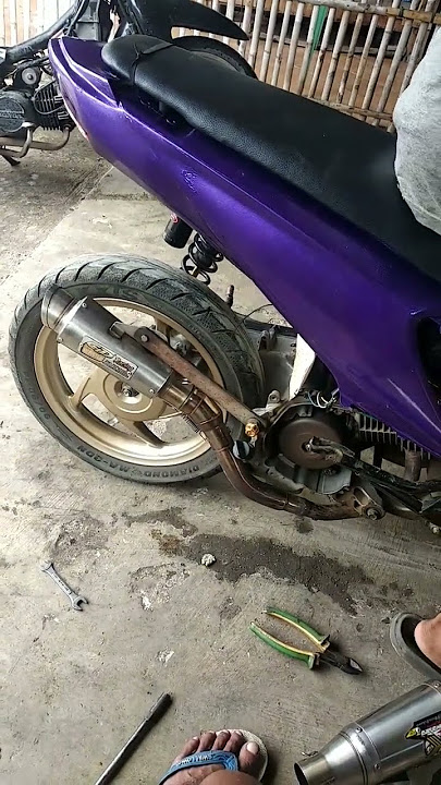 Beat karbu 115cc nyobain pake knalpot CLD MONSTER 😱😱