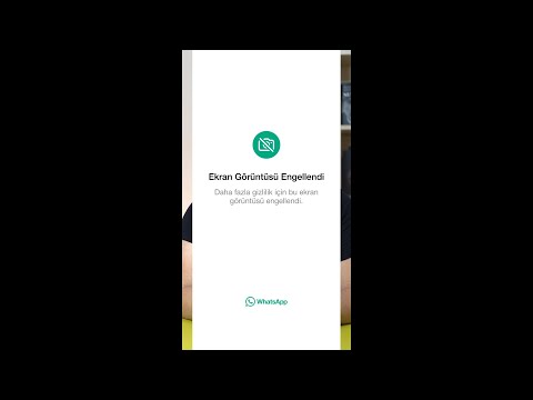 ARTIK WHATSAPP'TA EKRAN GÖRÜNTÜSÜ ALINAMIYOR! #whatsapp #ekranresmi #whatsappvideo