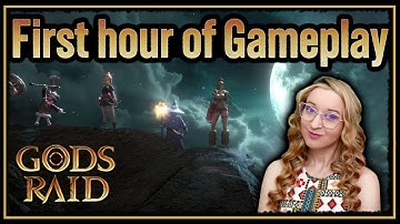 First Hour of Gameplay - No Commentary 🔱 Gods Raid: Team Battle RPG