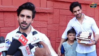 Shehzada Dhami For Blessings At Iskcon Juhu Temple