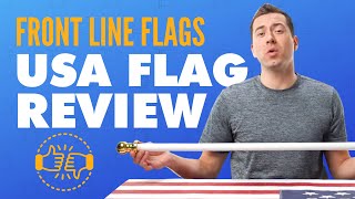 Front Line Flags 3'x5' Outdoor American Flag Review