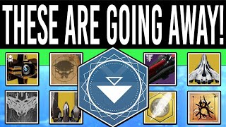 Destiny 2: Get These BEFORE They're GONE! - Content Vault Items Which May No Longer Drop in Year 5!