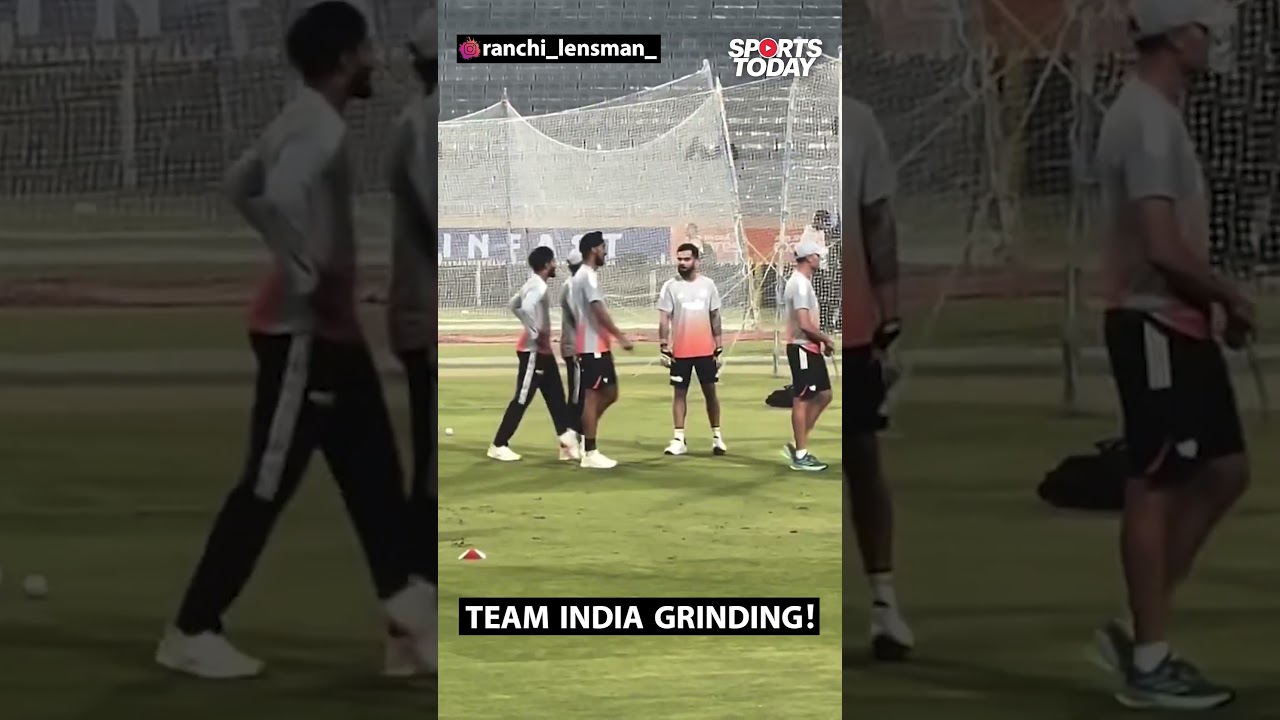 High-intensity fielding drills! India prep strong for Ranchi ODI |Sports Today