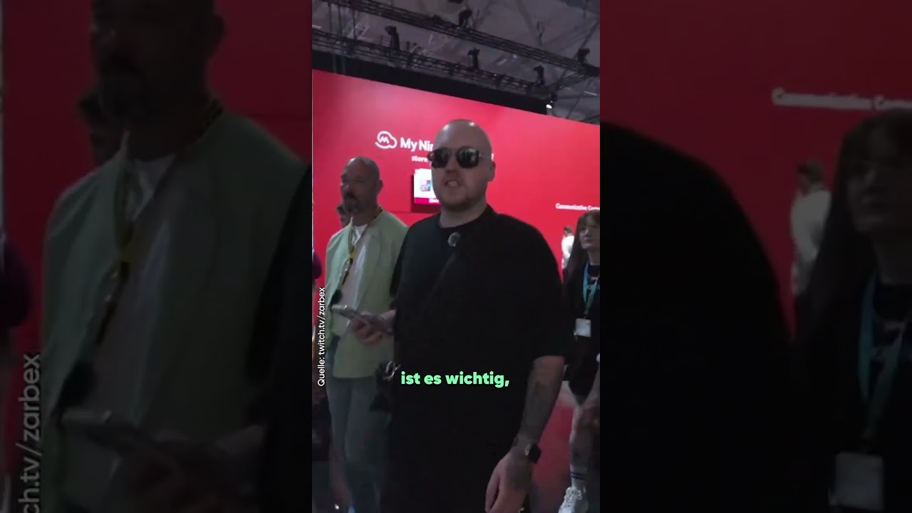 Zarbex macht eine klare Ansage bei der Gamescom 2025 📸 