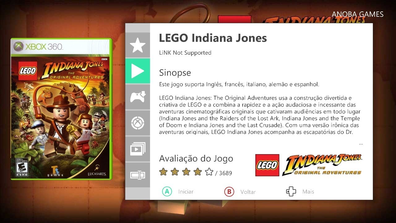 Jogo LEGO Indiana Jones: The Original Adventures - PS3 - Comprar Jogos