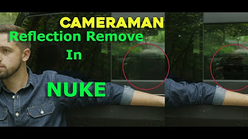Cameraman Reflection Cleanup In Nuke