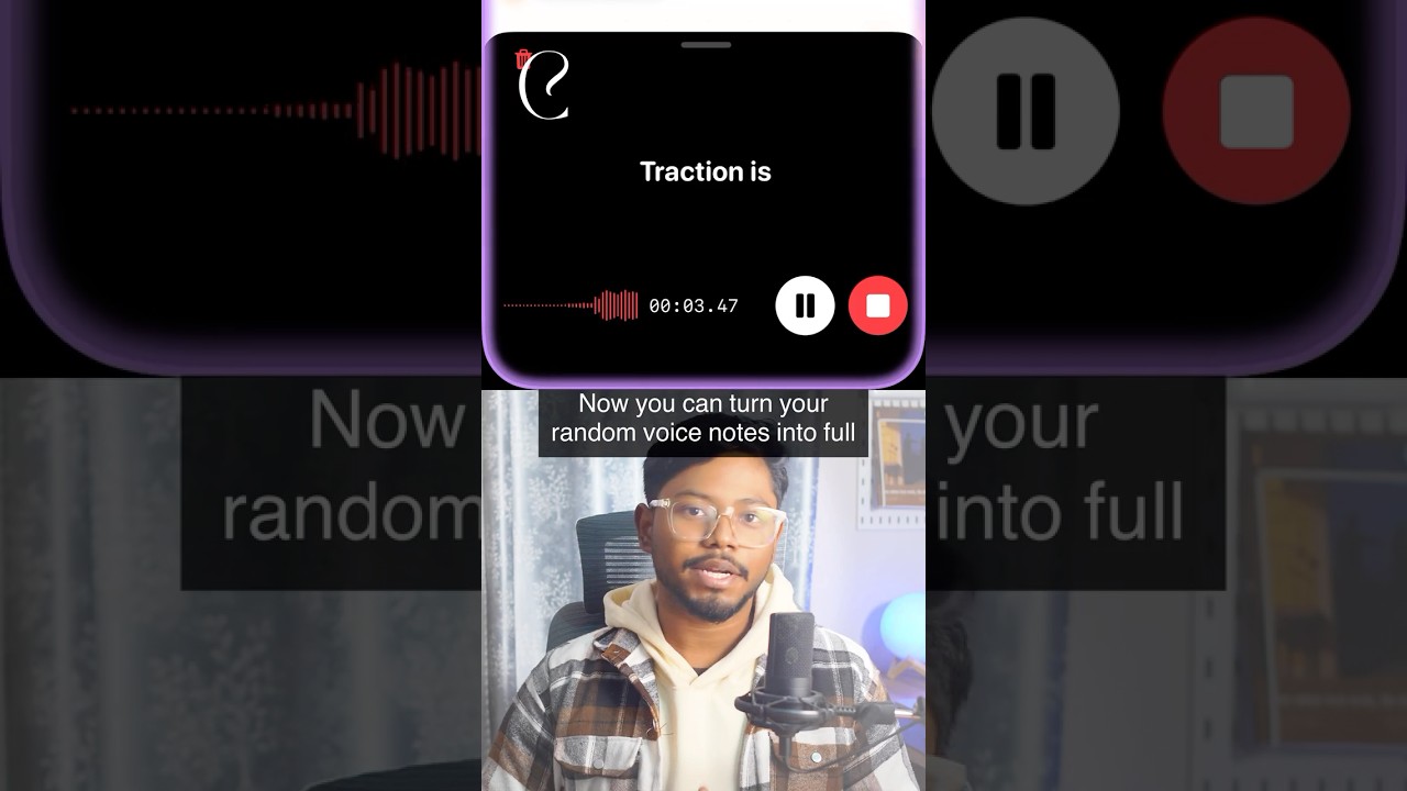 I Turned 1 Messy Voice Note into 10 Posts in Seconds (AI Second Brain) 🧠