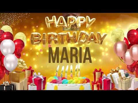 MARIA - Happy Birthday Maria #maria