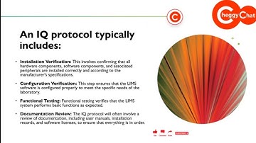 #What is the flow of Installation QUALIFICATION (IQ) protocol in LIMS #lims #iq #protocol