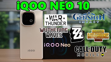 Gaming test - iQOO Neo 10 with Snapdragon 8s Gen 4!