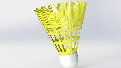 SHUTTLE CORK DESIGN IN SOLIDWORKS. PART-1