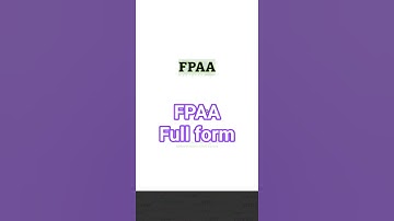 FPAA stands for // FPAA Abbreviation full form in Electrical, Electronics and Computer Engineering
