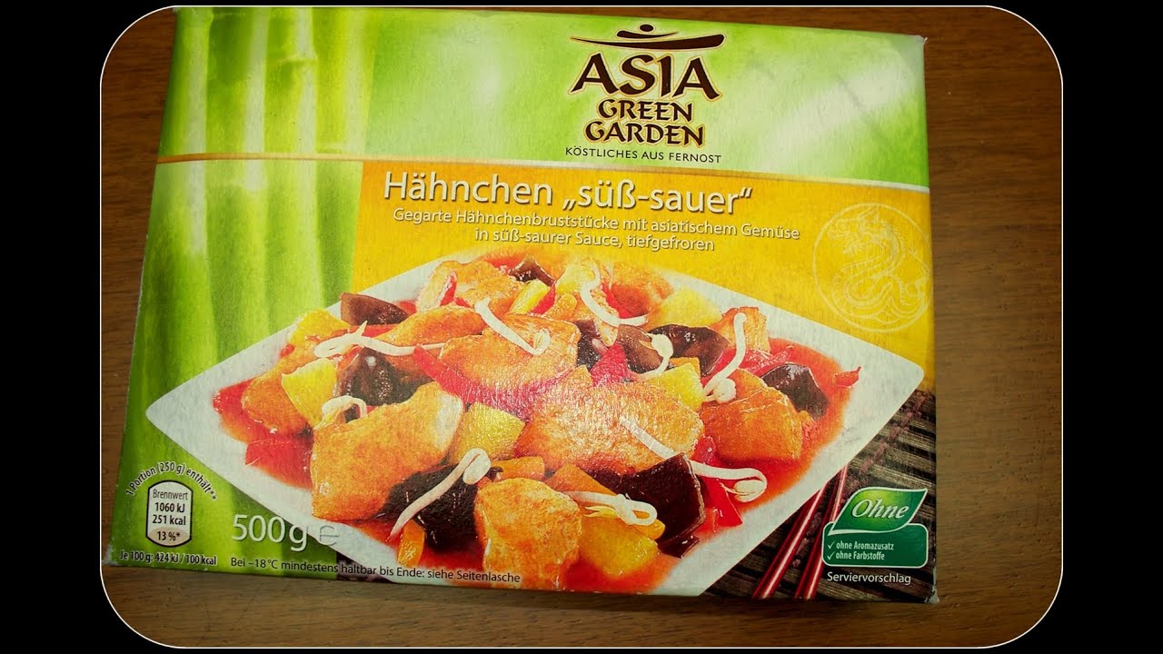 Asia Green Garden Hanchen Suss Sauer Getestet Von Wieeswohlschmeckt Deutsch Youtube