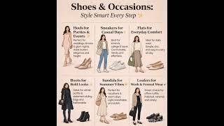 Shoes &amp; Occasions: Style Smart Every Step