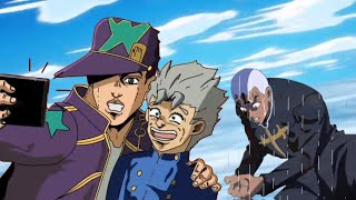 Koichi Assists Jotaro