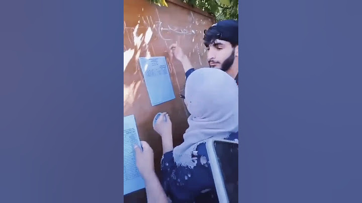 شوفوا فرحة هذا التلميذ بنجاحه. في البكالوريا (مزال يجري 🏃 لدروك😂)