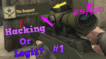 IS HE WALLING? (CS:GO Overwatch Case) #1