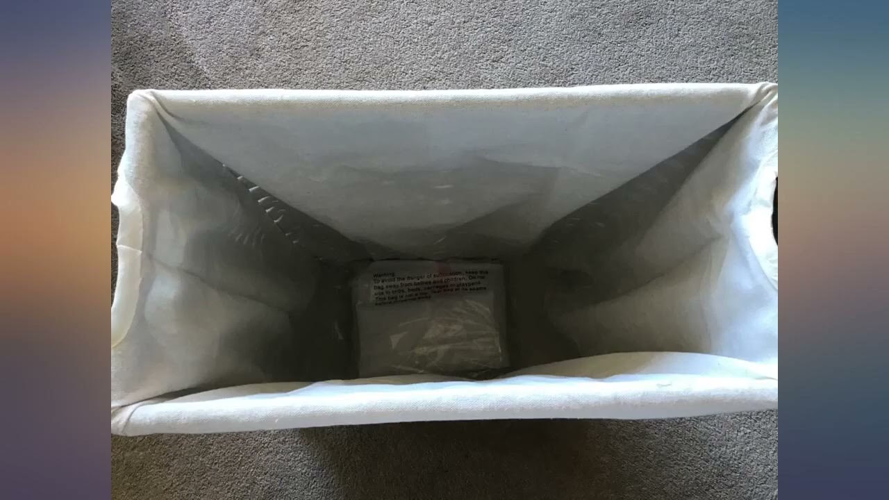 Greenstell Laundry Hamper with Wheels, 22/u201D Slim Laundry Basket