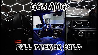 Mercedes Benz G63 AMG BLUE INTERIOR DESIGN │BENDA - Interiors