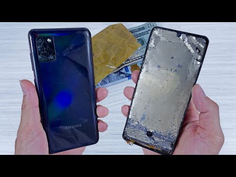 Restoring Destroyed Phone | Restore Samsung Galaxy A31 Cracked | Restoration Broken Phone