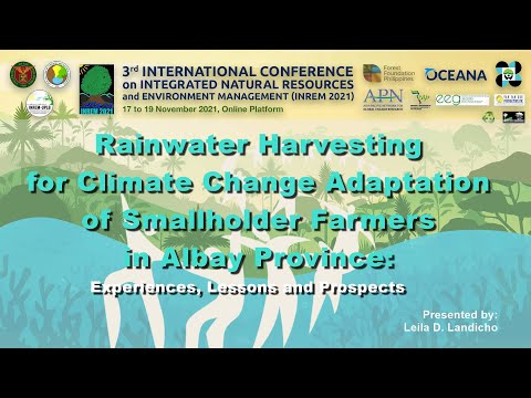 Rain Water Harvesting for Climate Change Adaptation