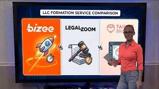 Best LLC Formation Services: Bizee vs. LegalZoom vs. TailorBrands by Katie St Ores CFP