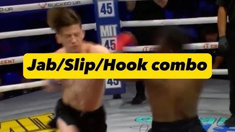 Perfect Jab / Slip / Hook boxing combo. Boxing Tutorial