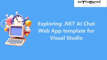 Exploring .NET AI Chat Web App template for Visual Studio