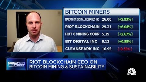 Riot Blockchain CEO on acquiring North America