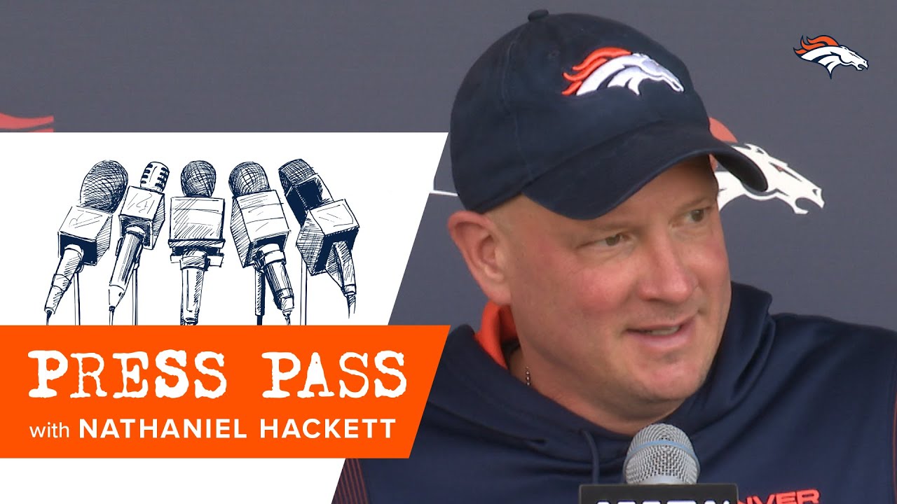 Broncos Report Card: An L and F for coach Nathaniel Hackett's ...