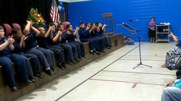 Because you loved me, (in sign language)