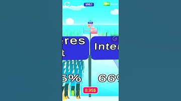 Money Run 3D 7 Levels - Best Gameplay Walkthrough Android, iOS Games #shortvideos