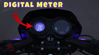 New Digital Meter Installation in Bajaj CT 100 Bike