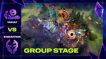 YAKULT BROTHERS vs EXECRATION - Official Highlights - BLAST Slam V Dota 2