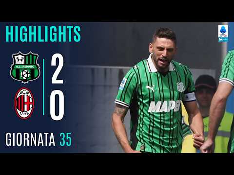Berardi+Laurienté E Il Sassuolo Vola | SASSUOLO-MILAN 2-0 | HIGHLIGHTS | SERIE A ENILIVE 2025/26 — football highlights