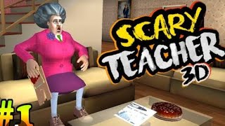 Scary teacher 3D funny gameplay