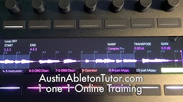 Ableton Push 2 Drum Rack Building